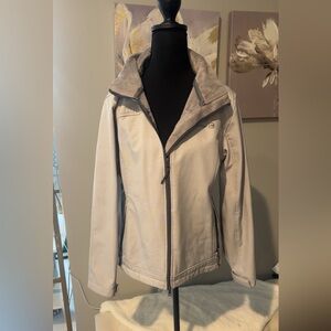 Free Country Women’s Light Gray Zip-Up Jacket